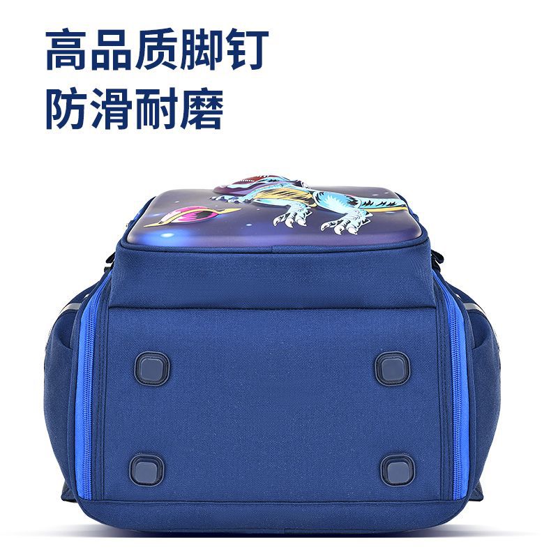 new primary school student schoolbag male grade 1-3-6 cartoon cute schoolbag for children one-piece open backpack Specification drawing