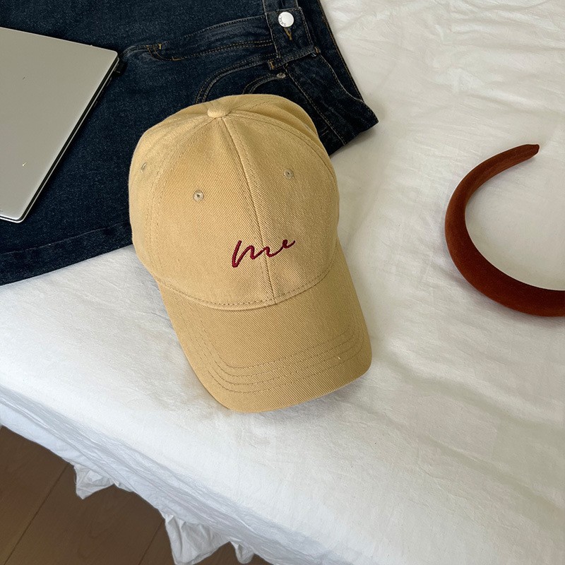 hat women's sun-proof big head circumference baseball cap men's trendy niche high-grade all-match sports korean style peaked cap makes face look small details Picture