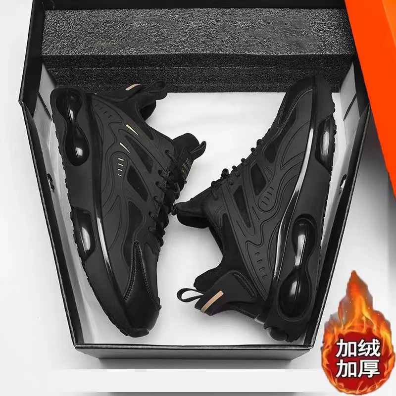 2025 autumn and winter men's shoes new breathable shoes men's fashionable all-match platform non-slip sneakers casual daddy shoes Item Picture