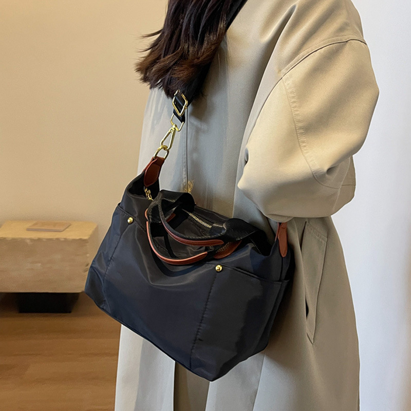 cross-border women's bag fashion messenger bag casual shoulder handbag bags large capacity travel simple tote big bag Specification drawing