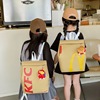 foreign trade internet celebrity mcdonald's kfc schoolbag 2025 new creative large capacity backpack bags messenger bag parent-child bag full figure