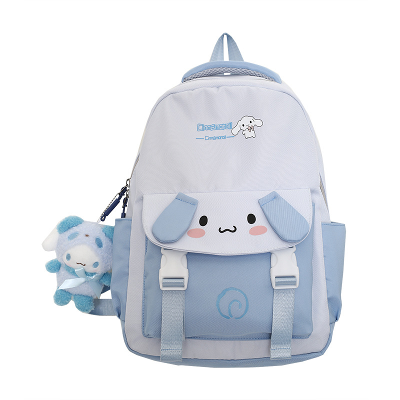 sanrio japanese style simple schoolbag large capacity junior school backpack waterproof cute primary school student casual backpack female Item Picture