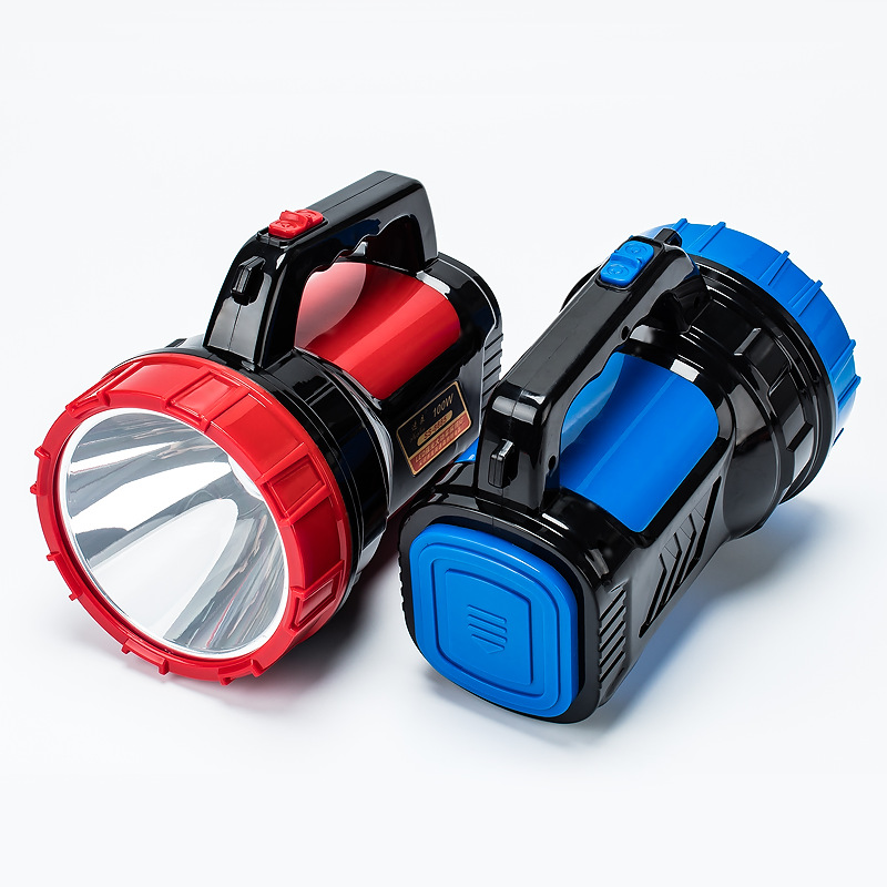 portable searchlight sidelight led power torch rechargeable explosion-proof searchlight adventure patrol miner's lamp fire protection full figure