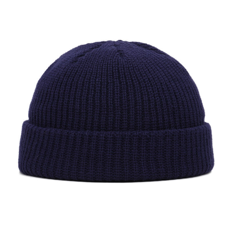 hat couple autumn and winter thin foreign trade hat knitted hat men and women warm pullover cap women beanie hat melon peel chinese landlord hat Application Scenario