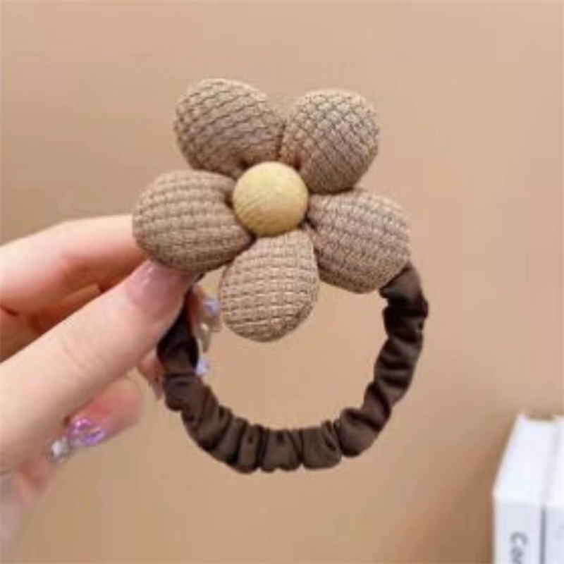 时尚条纹肠圈方巾发圈碎花扎头绳发饰发饰品多色可选