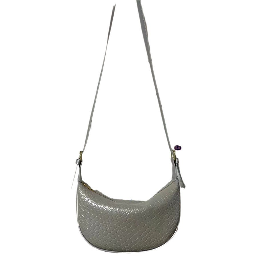 french style all-matching dumpling bag western style leisure small bag female 2024 new spring and summer popular messenger bag shoulder bag full figure