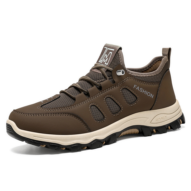 men's shoes autumn cross-border sneakers wholesale large size non-slip travel shoes daddy's shoes for middle-aged and elderly people outdoor climbing boots Specification drawing