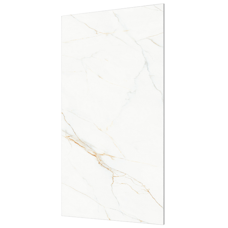 金丝白通体大理石瓷砖900x1800鱼肚金亮光地板砖厨房卫生间地砖