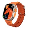 ultra smart watch bluetooth calling offline dual payment sports health detection amoled screen health monitoring full figure