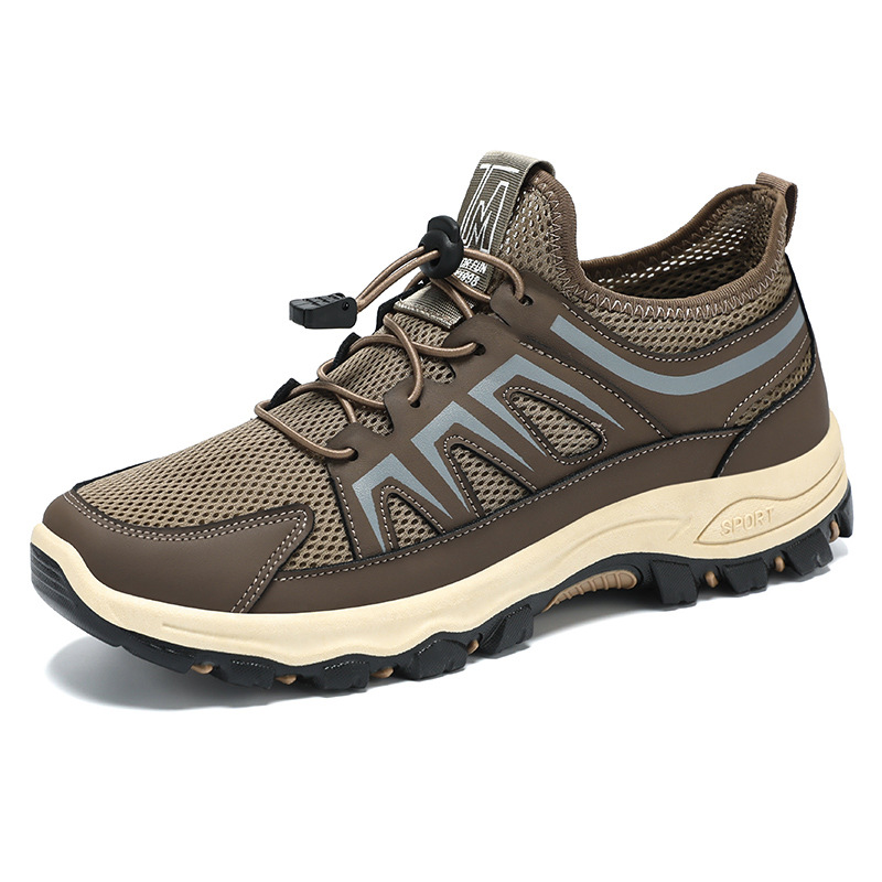 men's sneakers cross-border popularity fashion shoes soft bottom comfortable running shoes breathable not stuffy feet mesh shoes Specification drawing