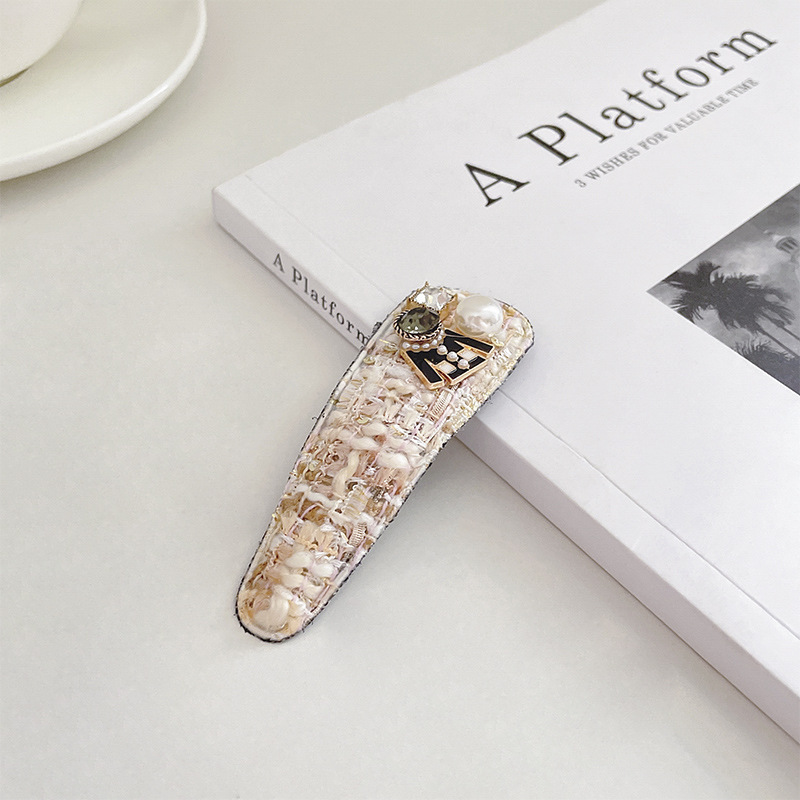 korean ins popular style does not hurt hair classic style temperament bb clip barrettes camellia bangs side hair clip for broken hair barrettes headdress Application Scenario