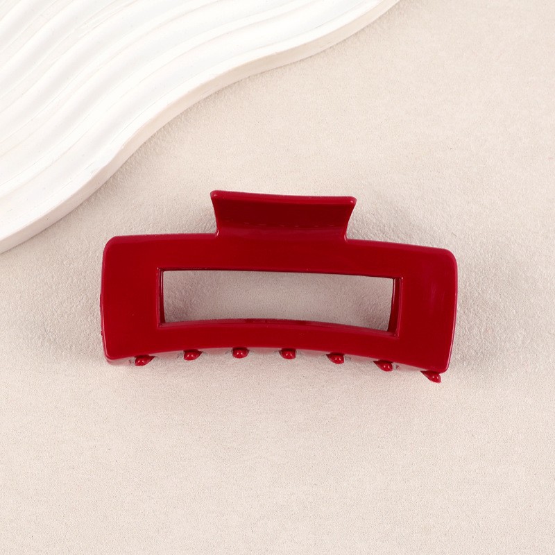 soft rubber shark clip silica gel hairpin hairpin soft anti-collision protection back head clip hair drop-resistant durable hair accessories grip full figure
