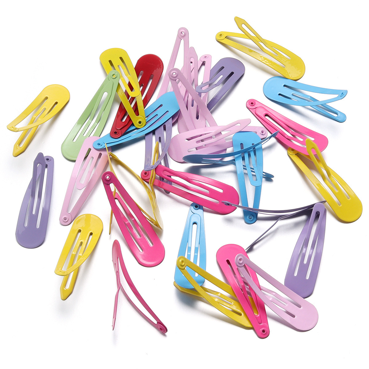 duckbill clip square clip diy hairpin material hair accessories hairpin simple frosted side clip sticky accessories wholesale details Picture
