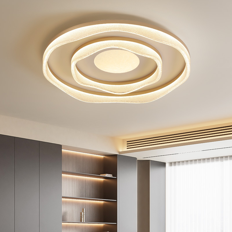 圆形客厅吸顶灯现代简约大气2025年新款星河高级感轻奢大厅主灯具