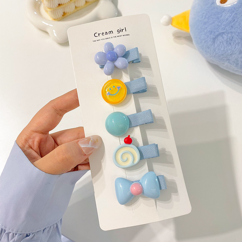 cute baby baby does not hurt hair clip children's hairpin infant small hairclip headdress little girl hairclip hair Application Scenario