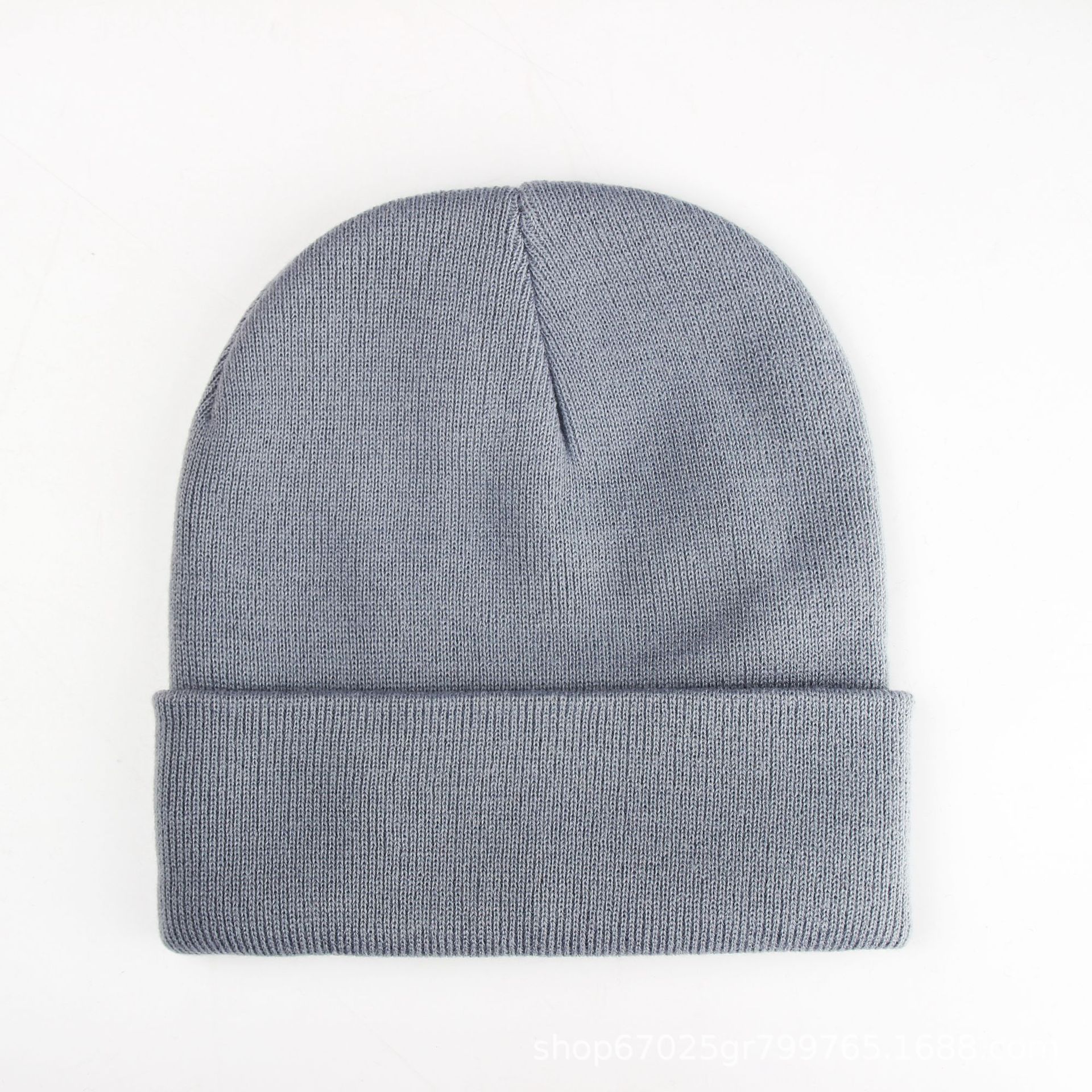 adult cap black tabula rasa knitted hat big head circumference knitted hat winter acrylic wool hat men's beanie hat spot Item Picture