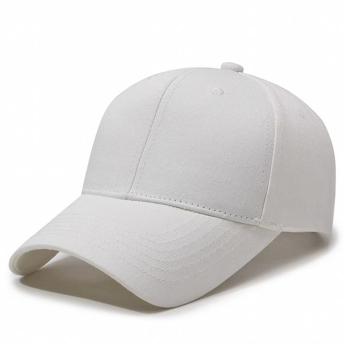 baseball hat can be customized logo pure cotton printing men and women embroidery high-end sunshade advertising light board duck tongue work cap full figure
