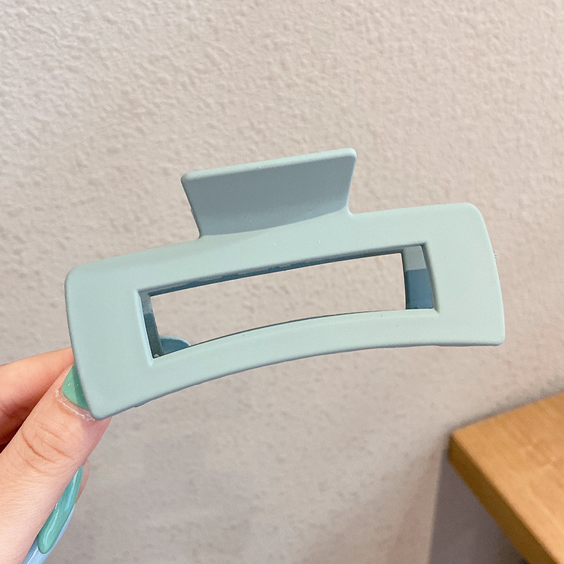 simple temperamental all-match grip large shark clip hairpin female high sense barrettes back head clip hair accessories wholesale Item Picture