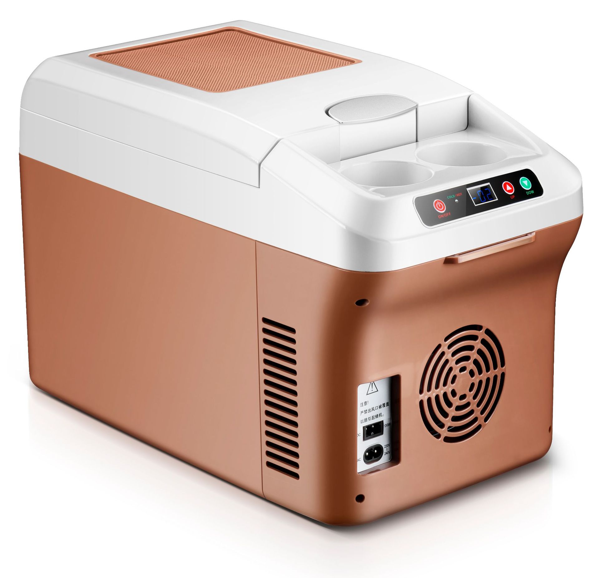 12l car refrigerator dual use in car and home student dormitory mini refrigerator mini vehicle-mounted heating and cooling box refrigeration mini refrigerator details Picture