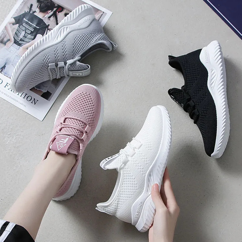women's shoes 2025 foreign trade new light casual shoes running shoes breathable women's shoes shoes soft sole sneakers women's shoes details Picture