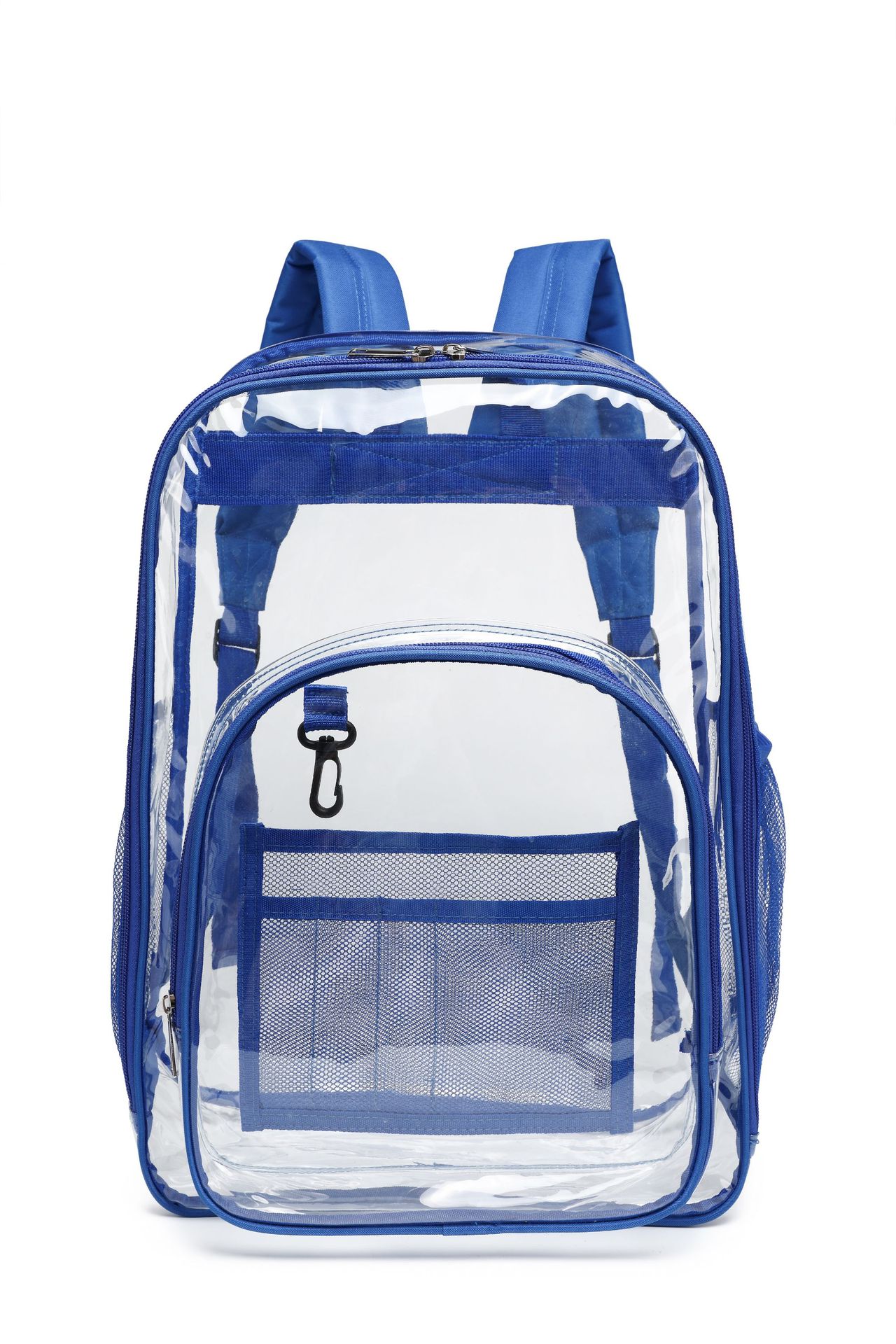 transparent backpack thickened pvc cross-border large capacity student schoolbag backpack waterproof outdoor travel logo Item Picture