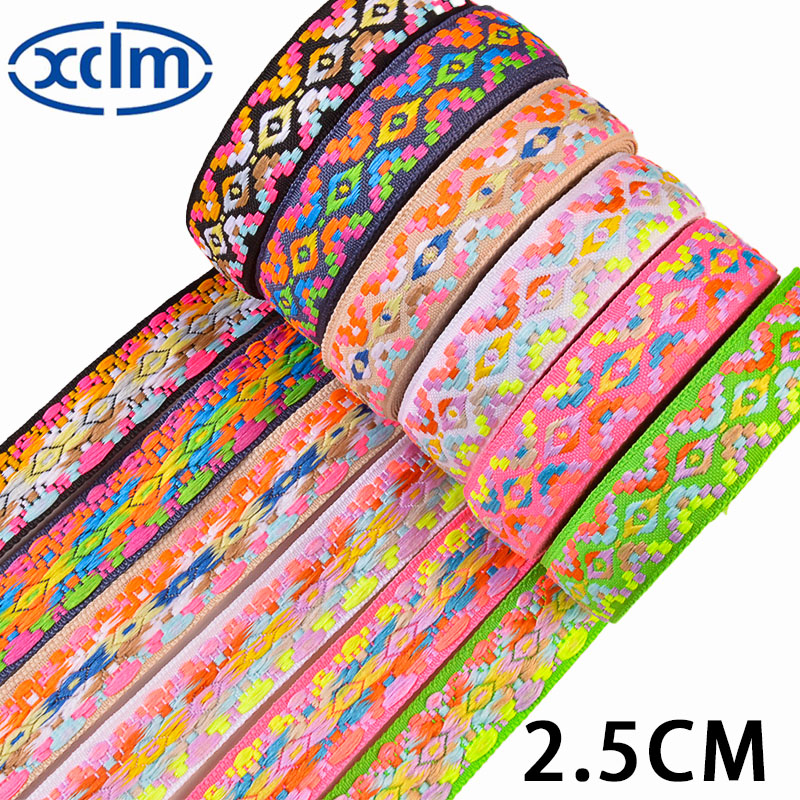 2.5cm eyes, 6-color ethnic woven ribbon embroidery clothing, Miao ethnic hand-made accessories, diy decorative jacquard lace trim Application Scenario
