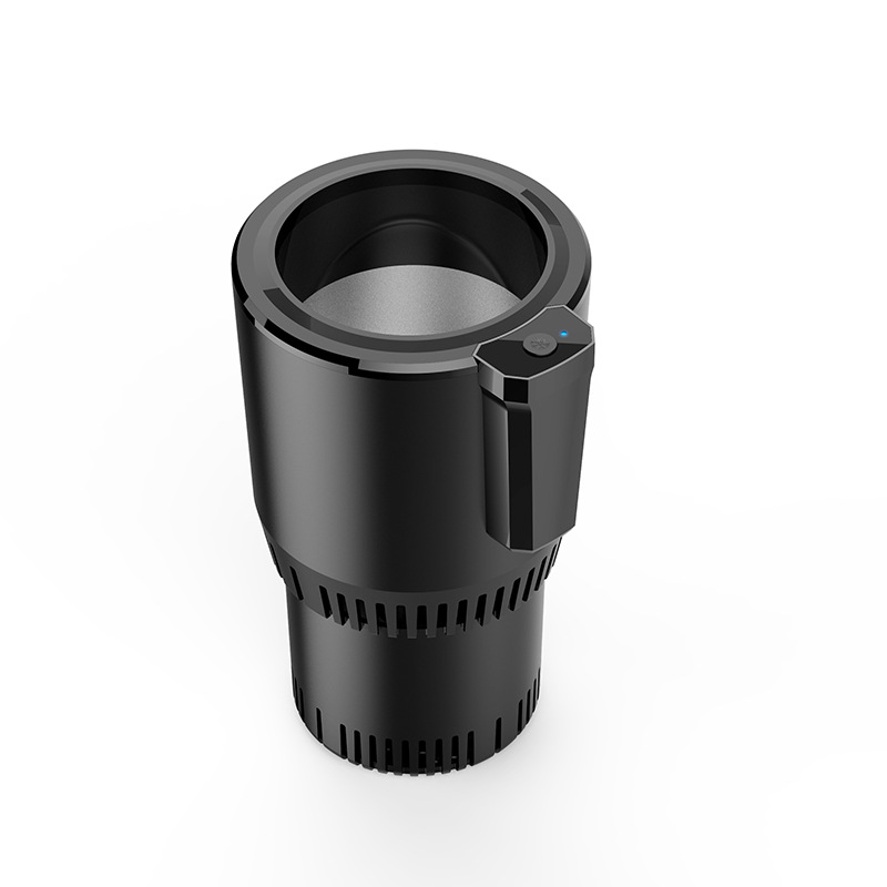cross-border smart car chilling heating cup on board cooling and warming cup chilling heating cup screen display mini mini car fridge household refrigeration heating thumbnail