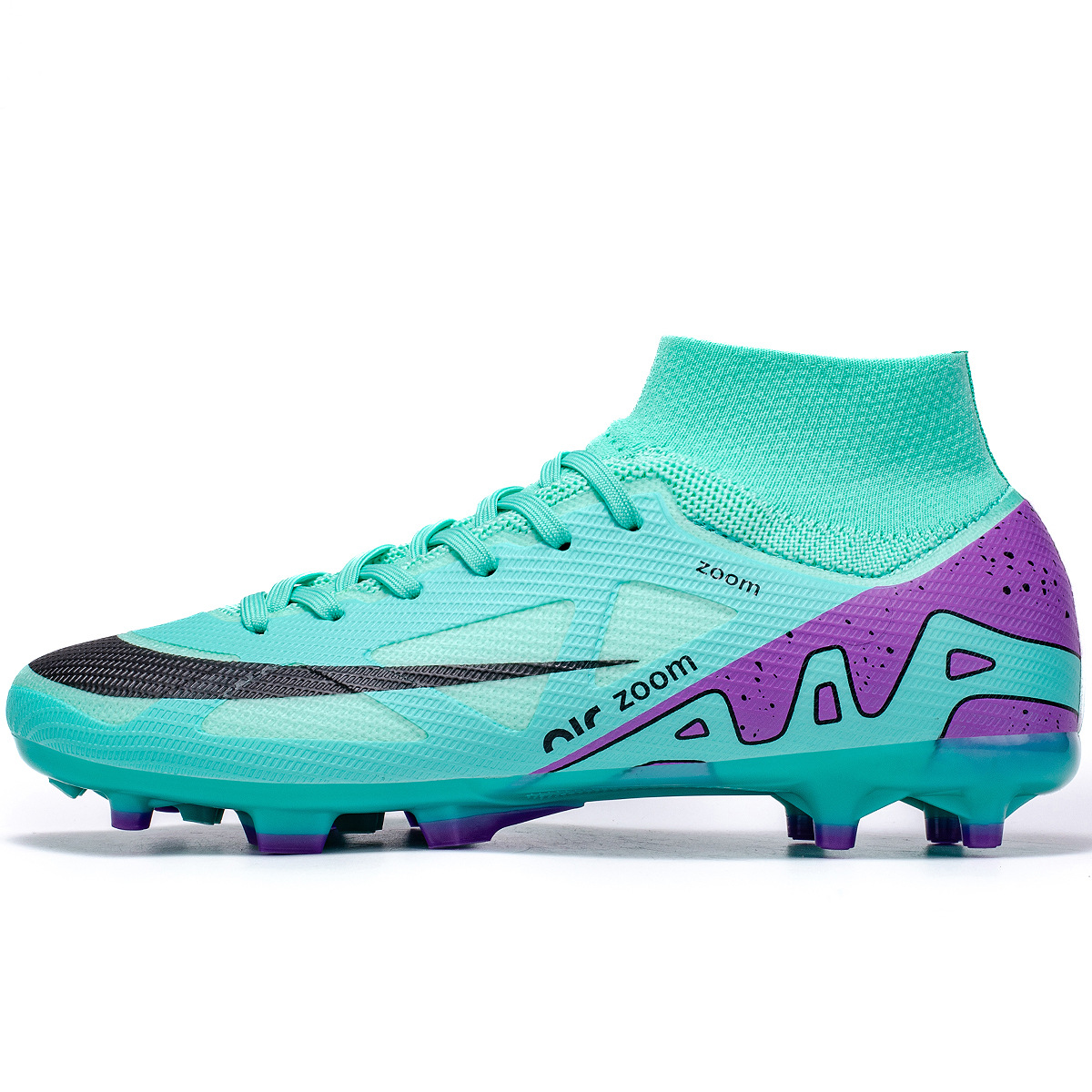 cross-border new arrival low-top men's and women's ag spike competition soccer shoes tf children's outdoor sports grass professional soccer shoes full figure