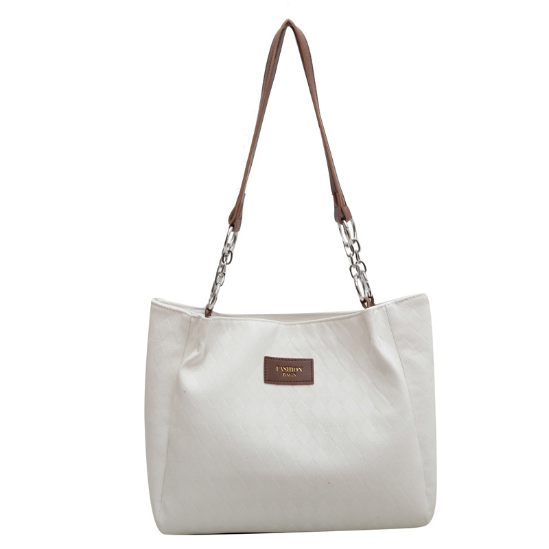 Large-capacity women's bag 2025 new spring high-end, niche class and commuting bag, versatile single-shoulder tote bag Item Picture