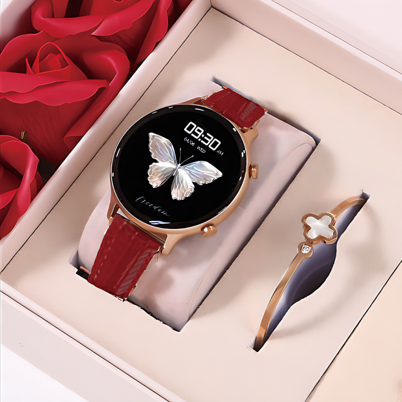 2025 new smart watch women's multi-functional bluetooth calling payment resin combination for valentine's day birthday gift full figure