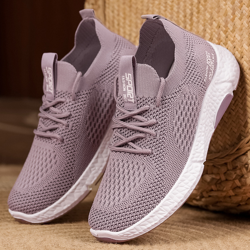 women's shoes 2025 spring and autumn new versatile sneakers female mom shoes old beijing cloth shoes foreign trade women's shoes wholesale full figure