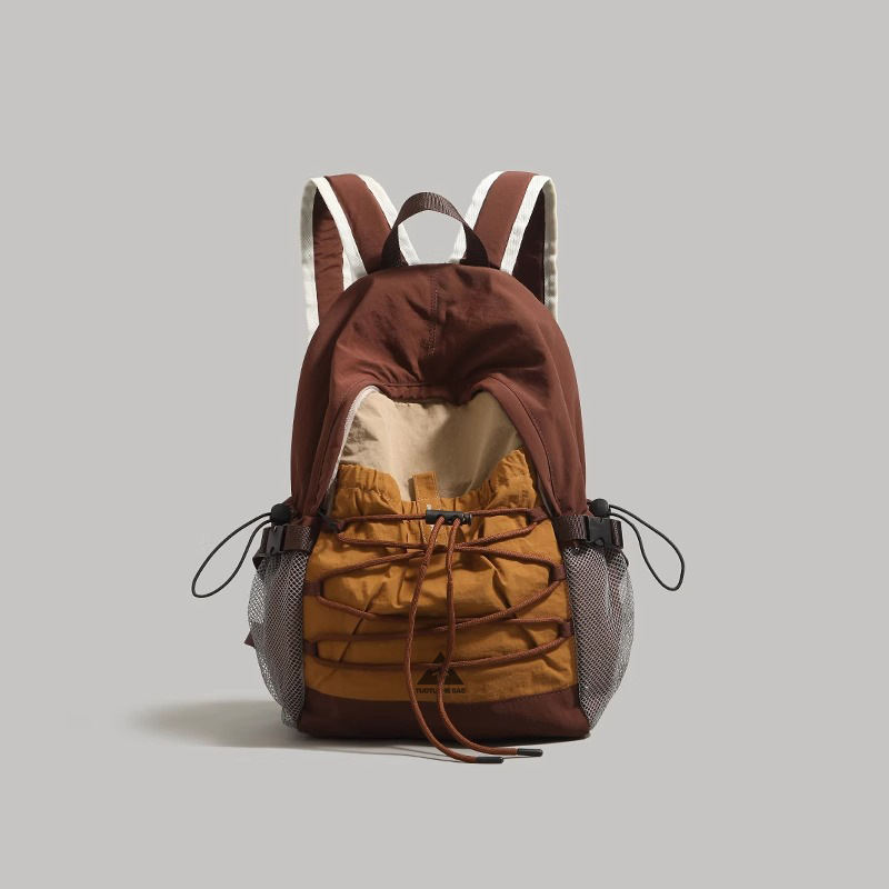 wholesale simple backpack new female college student schoolbag outdoor sports backpack hiking backpack short trip bag details Picture
