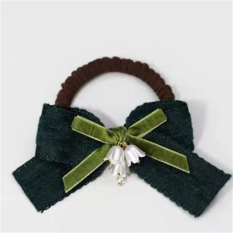 多款条纹碎花发圈头绳发饰方巾发圈扎头绳发饰品多色任选