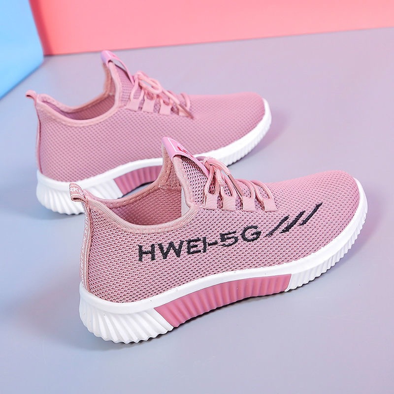 [wholesale collection] sports shoes women's casual sports shoes spring and summer soft bottom student shoes running shoes low top women's shoes Application Scenario