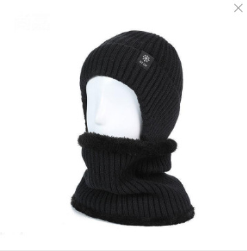 middle-aged and elderly autumn and winter hat men warm ear protection winter woolen hat men winter thickening winter knitted hat wholesale details Picture