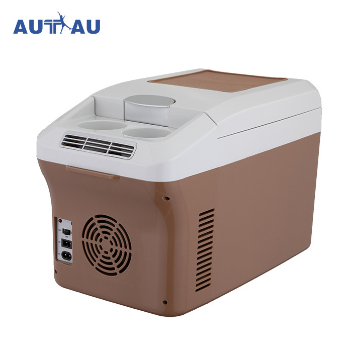 12l car refrigerator dual use in car and home student dormitory mini refrigerator mini vehicle-mounted heating and cooling box refrigeration mini refrigerator full figure