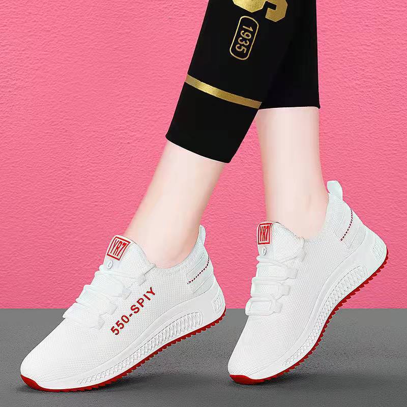 foreign trade new casual sneakers women's shoes stall wholesale mesh breathable korean style tide shoes cross-border export details Picture