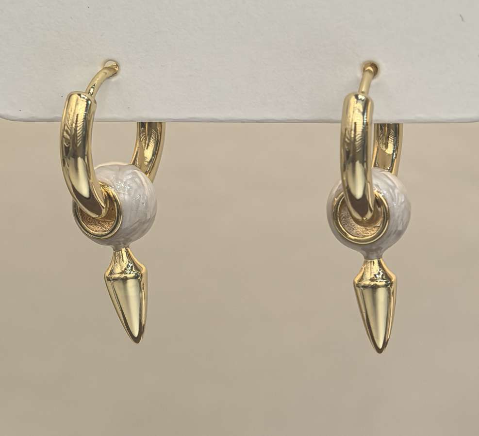 滴油珠光时尚珍珠耳钉耳饰女气质简约耳钉爆闪耳针百搭耳饰品女生款饰品