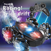 cross-border new arrival remote control car transparent wheel gesture sensing drift double-sided car electric stunt four-wheel drive children's racing car full figure