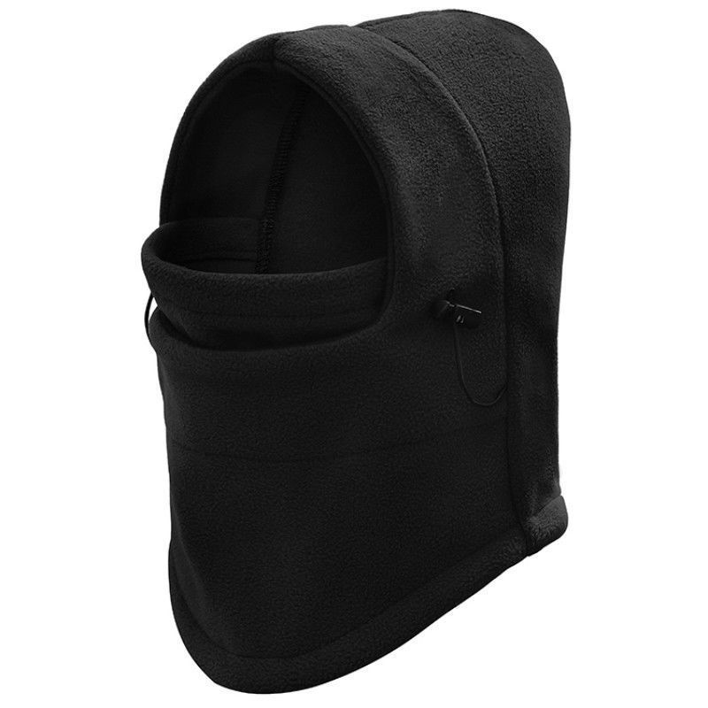 outdoor fleece hat winter thickening exercise ski cap thermal headgear mask scarf cycling wind-proof cap face care cap Item Picture