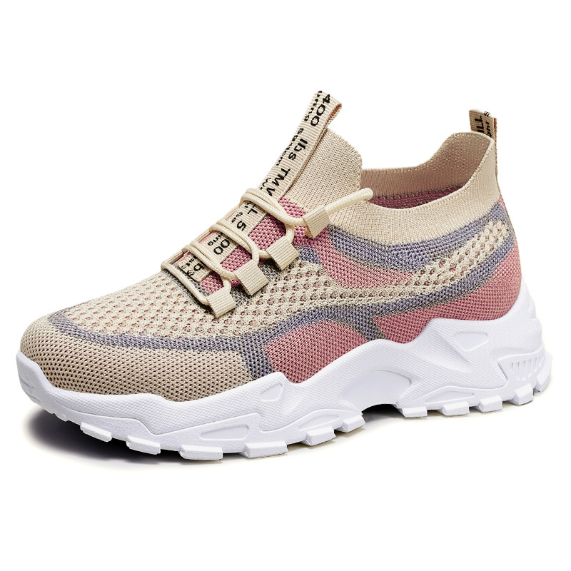 women's shoes fall new cross-border soft bottom lightweight dad shoes women's shoes plus size breathable sneakers Specification drawing