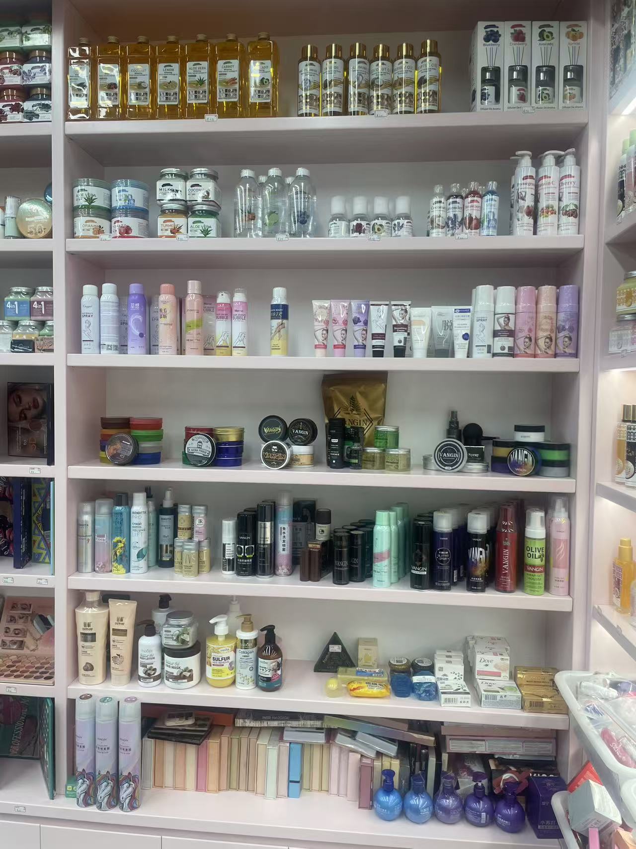 跨境750ML可可果面部身体按摩油Cocoa Fruit - Facial and Body Massage Oil白底实物图