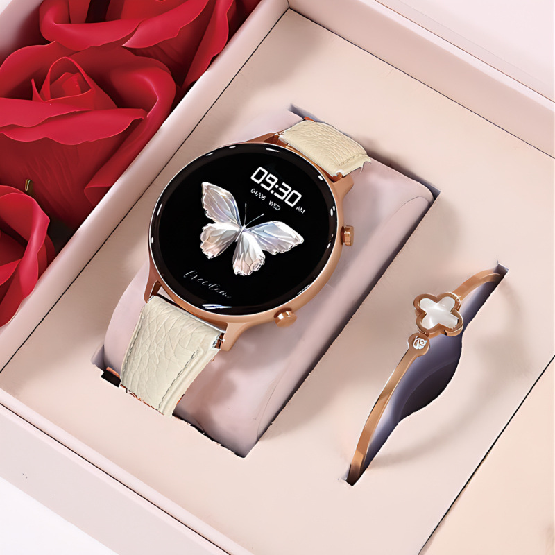 2025 new smart watch women's multi-functional bluetooth calling payment resin combination for valentine's day birthday gift Application Scenario
