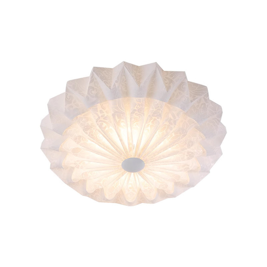 新款客厅吸顶灯 现代简约led圆形灯具温馨网红少女卧室灯