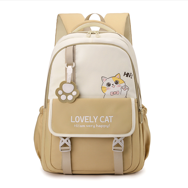 Lightweight schoolbag for primary school students in grades three to six, large-capacity backpack for junior high school students, new high-appearance-level backpack Item Picture