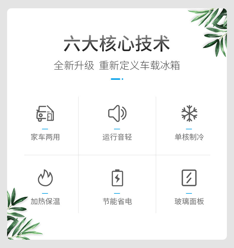 mini refrigerator home dormitory makeup dual use in car and home student car refrigeration freezer single rental 20l multi-country voltage details Picture