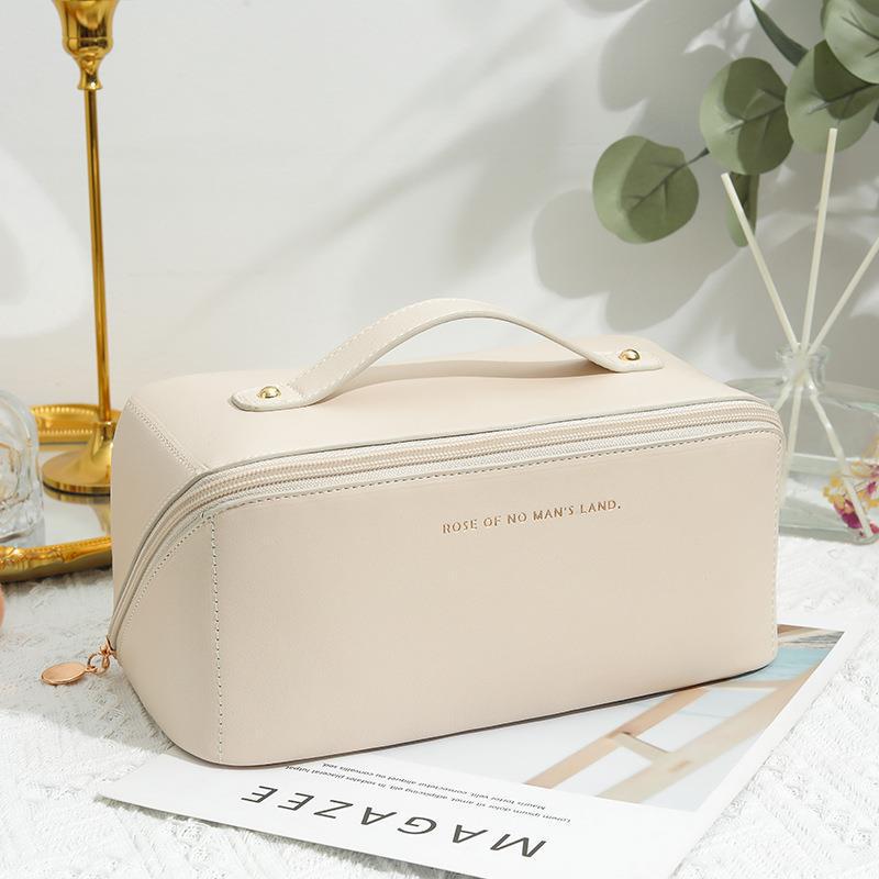 cosmetic bag women's large capacity portable ins high sense internet celebrity 2024 new super popular travel products wash bag Specification drawing