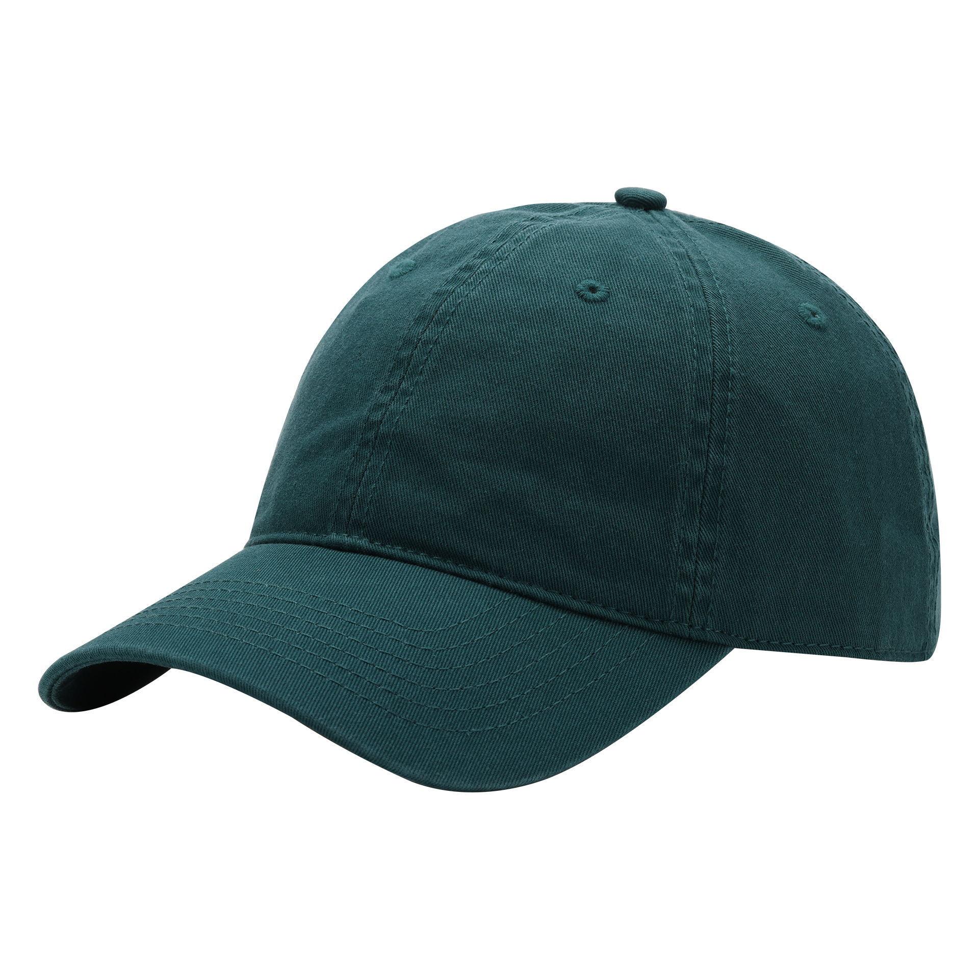 combed cotton baseball cap washed solid color soft peaked cap ins fashion brand simple all-match sun protection sun hat hat Item Picture