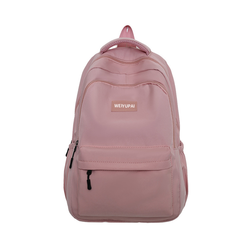 weiyupai backpack large capacity high school student simple all-match ins university style computer backpack student schoolbag Item Picture