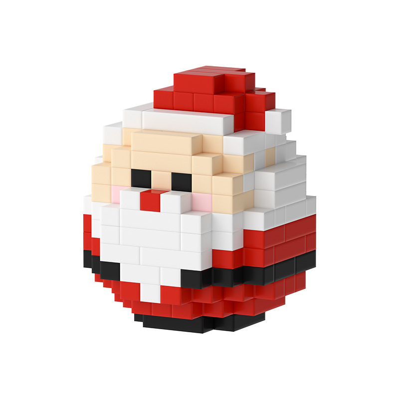 compatible with lego christmas santa claus snowman tree dharma egg building blocks cartoon assembled toys wholesale delivery Item Picture